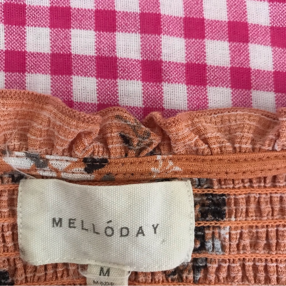 Melloday floral 3/4 Sleeve Blouse - Picture 5 of 5